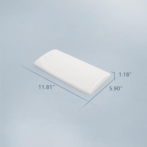 RESTCLOUD Lumbar Pillow Inserts - Set of 2 White