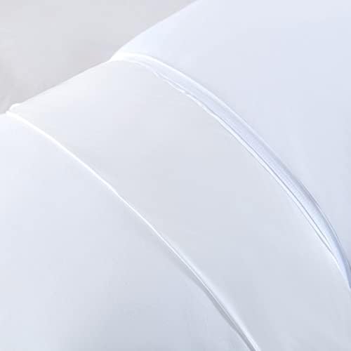 Kingnex Waterproof Pillow Protectors 4 Pack with Zipper