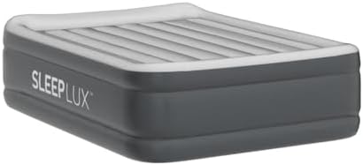 SLEEPLUX Durable Queen Air Mattress with Pump Pillow and USB Charger