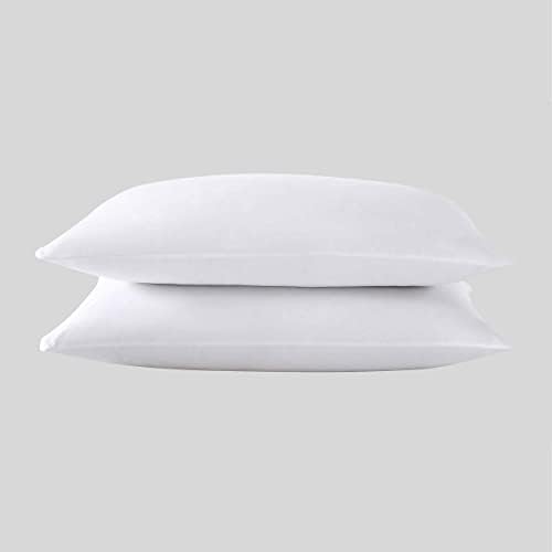 Pure Parima White Pillow Protector Set - 2pk 500 Thread Count Zippered Durable