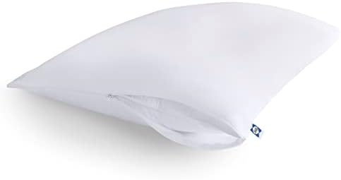 Sealy 100 Cotton Breathable Pillow Protector 2 Pack White 1