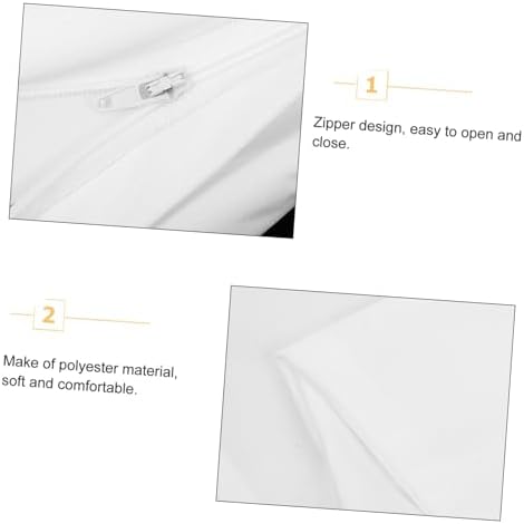 IMIKEYA 4PCS Waterproof Pillow Protectors for Home Decor