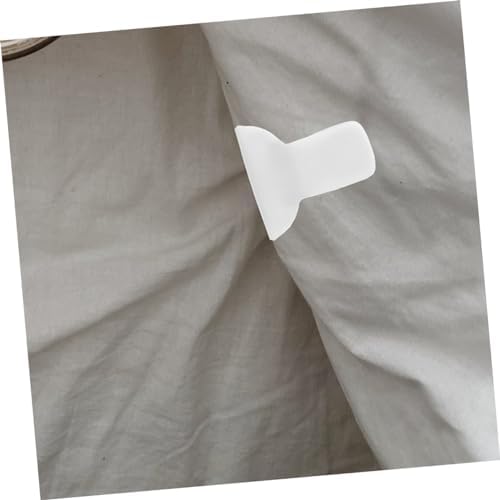 OUNONA 8Pcs Bed Sheet Fasteners Padded Comforter Clips