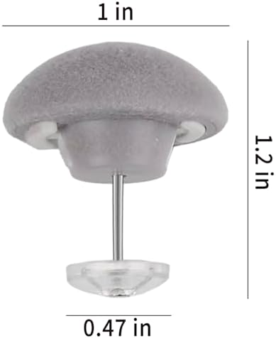 WHTCHSU Duvet Clips 16 Sets - Grey