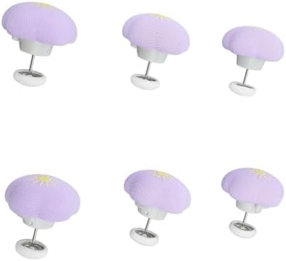 16 pcs Flower Shaped Duvet Pins with Snap Clasps