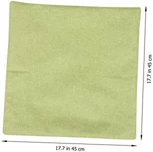 MAGICLULU 4pcs Linen Throw Pillow Covers for Sofa and Garden