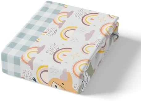 Castle Fairy Cute Elephant Fitted Sheet Set with Pillowcases