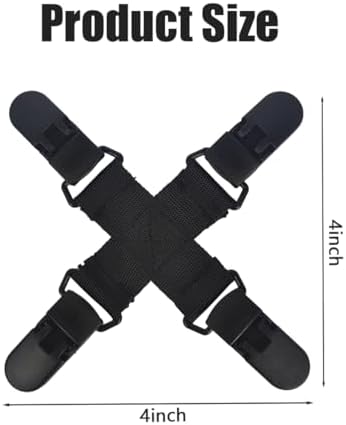 Toeloioh Bed Sheet Detangler - Prevents Tangles Twisting in Washer
