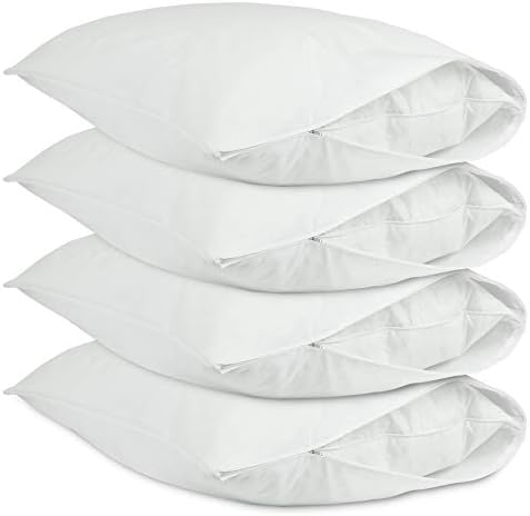 BC BARE COTTON Ultra Soft Pillow Protectors 4 Pack