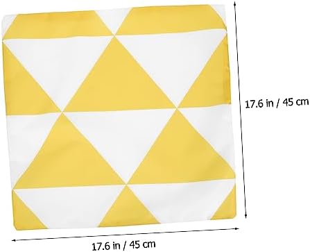 Cabilock 1pc Geometric Pillowcase Stylish Cushion Cover for Home Use