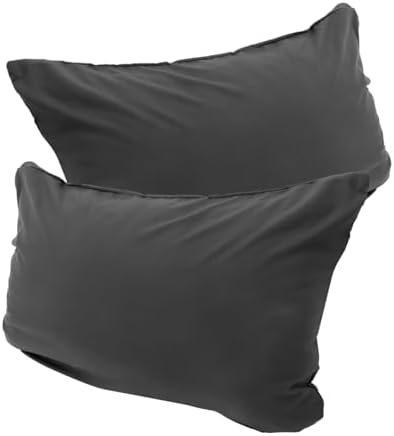 Mikinona 2pcs Thickened Brushed Pillow Covers