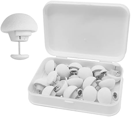 16Pcs Duvet Clips with Soft Mushroom Buttons and ABS Fasteners