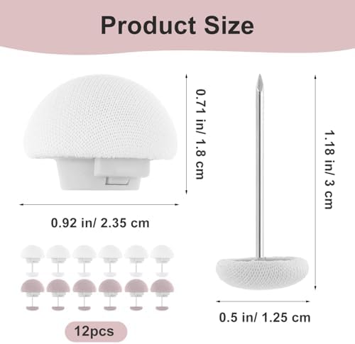 Teaaha 12 Sets Duvet Clips with Soft Fabric Non-Marking Fasteners White Grey