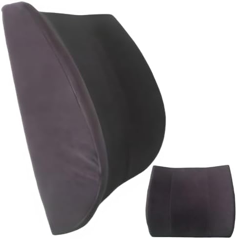 Bodyline Back-Huggar Lumbar Cushion Black