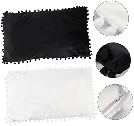 PRETYZOOM Rectangular Pillow Case Soft Pillow Cover Protector