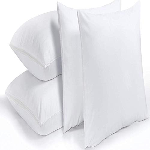 Niagara 4 Pack Pillow Protectors 20x26 Inches Ultra Fresh Treated