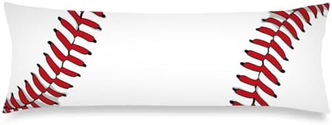 DINJUNA Sports Themed Body Pillow Cover 20x54 1