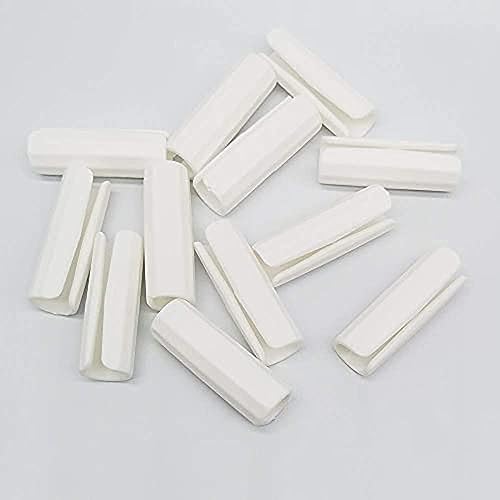 12 Pc White Sheet Grippers for Secure Bed Fit