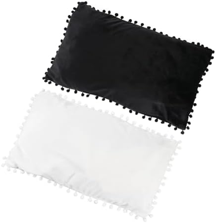 Mikinona Velvet Pillowcase Rectangular Pillow Cover for Home Office Hotel