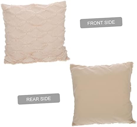 PRETYZOOM 2Pcs Plush Throw Pillow Covers for Home Decor
