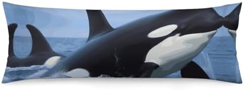 KLWQR Body Pillow Cover with Zipper 189x531 Inch