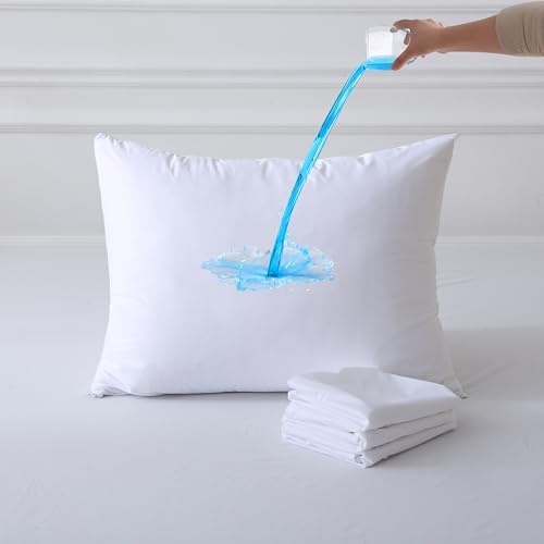 AdkTex Waterproof Pillow Protectors Set of 2 20x26