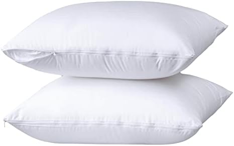 Kingnex Waterproof Pillow Protectors 4 Pack with Zipper