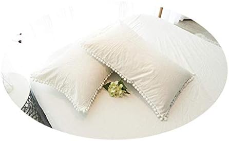 Ivory Pillow Covers 20x26inch Pack of 2 100 Cotton