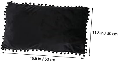 HOODANCOS Rectangular Pillow Cover for Sofa and Bed