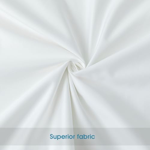 STONECREST Gusseted Pillow Protector - Queen Size Zipper Closure