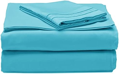Elegant Comfort 1500 Thread Count 3 pcs Sheet Set - Twin Turquoise