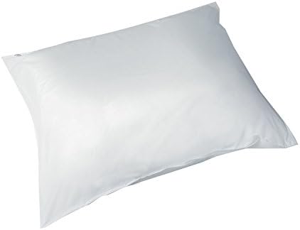 DMI Waterproof Pillow Protector With Zipper Standard Size White