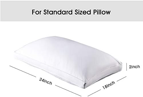 STONECREST Gusseted Pillow Protector - 1 PC Zipper Closure