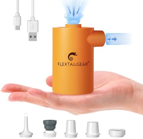 FLEXTAILGEAR MAX Pump 2020 Rechargeable Air Pump - Orange