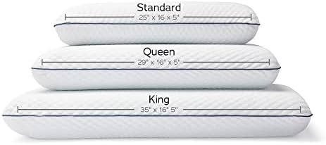 WEEKENDER Gel Memory Foam Pillow 2-Pack