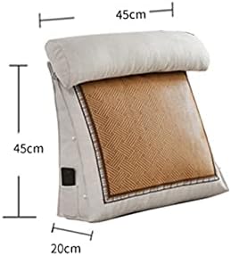 Summer Cool Sofa Wedge Pillow with Round Support
