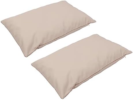 MAGICLULU 2 Pcs Pillow Covers for Outdoor Car Sofa Use