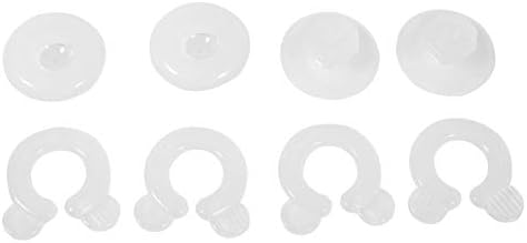 Qiterr Duvet Clips 4 PCS Plastic Bedding Fasteners 1