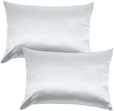 HONMEET 2pcs Cooling Polyester Pillow Covers