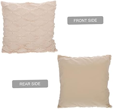 2pcs Decorative Throw Pillow Covers for Sofa and Bed