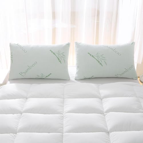 HOXXME King Size Memory Foam Pillow Set of 2