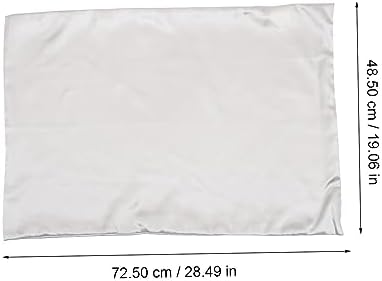 2pcs Solid Color Polyester Pillowcases