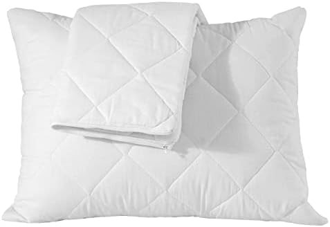 Niagara Sleep Solution Waterproof Quilted Pillow Protectors 20x26in Set of 2