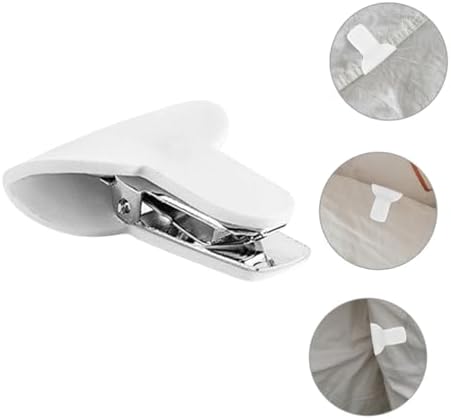 OUNONA 8Pcs Bed Sheet Fasteners Padded Comforter Clips
