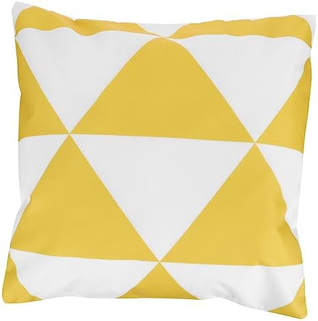 MAGICLULU Geometric Pillowcase for Car Decor Yellow