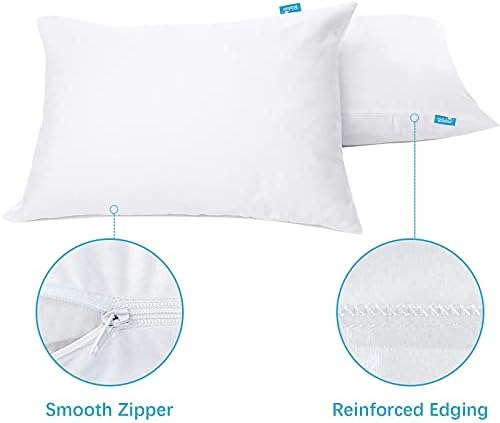Biloban Pillow Protector 2 Pack 20x26 Inches Waterproof Noiseless 1