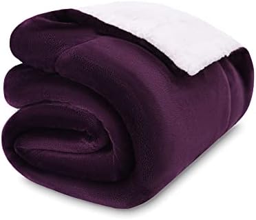NANPIPER Baby Sherpa Throw Blanket - Soft Reversible 30x40 Inches