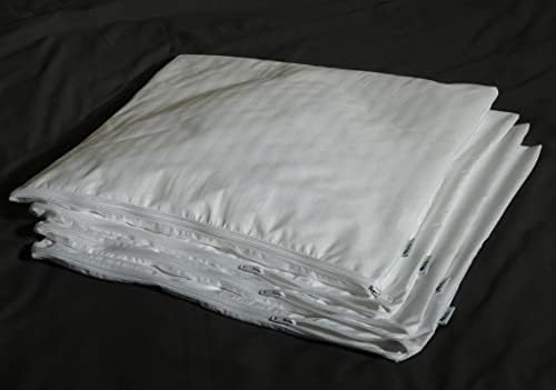 Kingnex Waterproof Pillow Protectors 4 Pack with Zipper