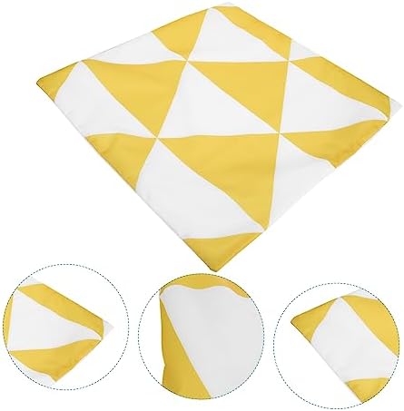 MAGICLULU Geometric Pillowcase for Car Decor Yellow