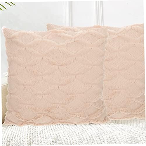 2pcs Decorative Throw Pillow Covers for Sofa and Bed